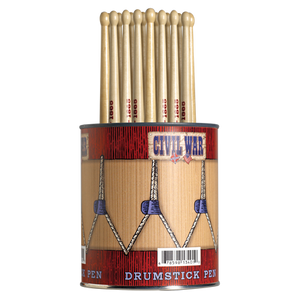 Civil War Drumstick Pen Display