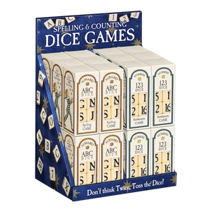 Arithmetic and Spelling Dice Games with Free Display  TY-001-132