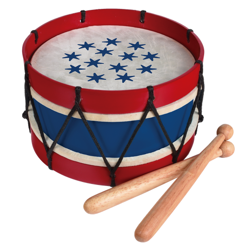 Toy Wooden Drum TY-001-150