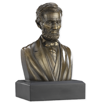 6 Inch Abraham Lincoln Bust (Bronze)