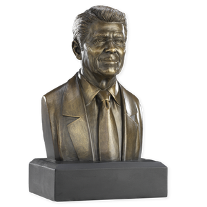 6 Inch Ronald Reagan Bust (Bronze)