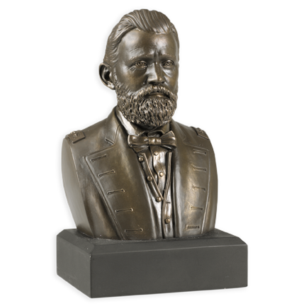6 Inch Ulysses S. Grant Bust (Bronze)
