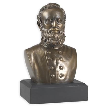 6 Inch Stonewall Jackson  Bust (Bronze)