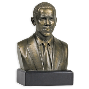 6 Inch Barack Obama Bust (Bronze)