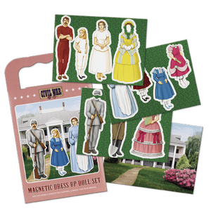 Confederate Family Magnetic Dress Up Doll Kit TY 001 083 Design