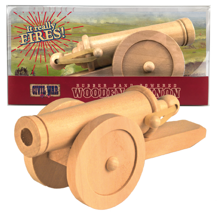 Civil War Wood Cannon